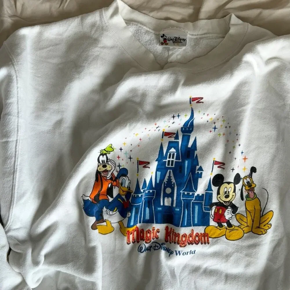 Vintage Disney World Magic Kingdom Sweatshirt - Picture 3 of 5